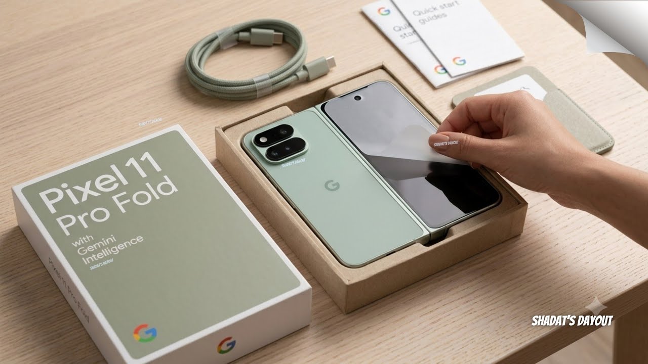 Официальный первый взгляд на Google Pixel 11 Pro Fold &mdash; он наконец-то ЗДЕСЬ