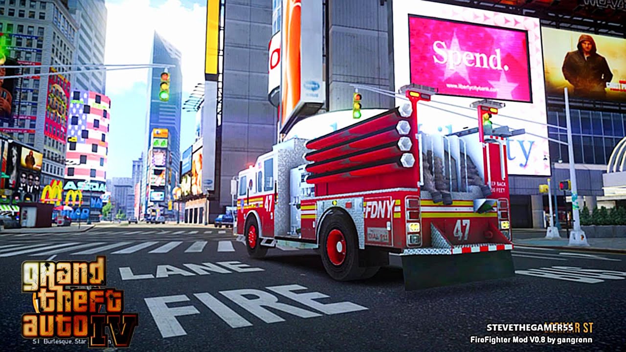 Grand Theft Auto IV - FDLC/FDNY - 36-й день работы в пожарной части! (ПОМОЩНИК 47) НАПРЯЖЕННАЯ СМЕНА