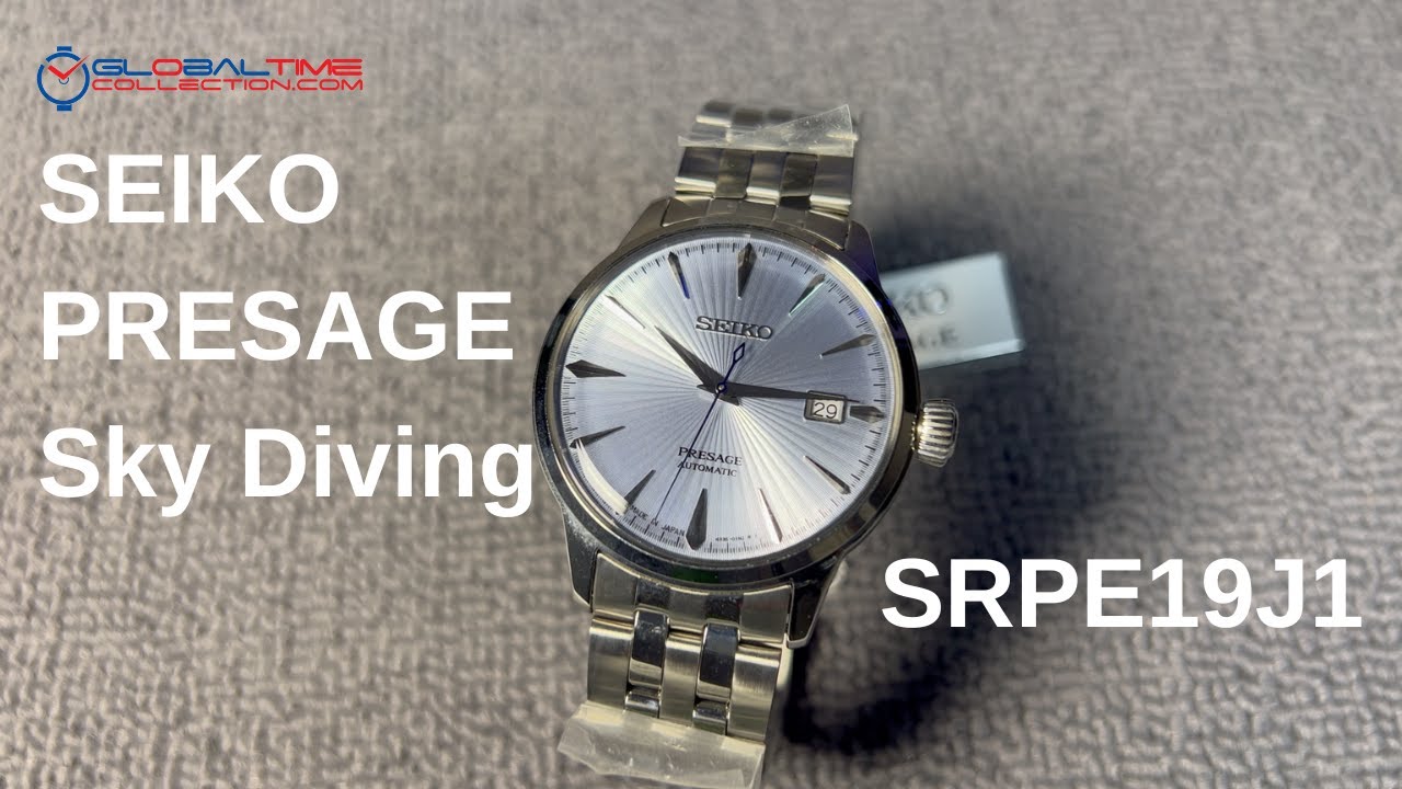 SEIKO Presage Cocktail Skydiving SRPE19J1