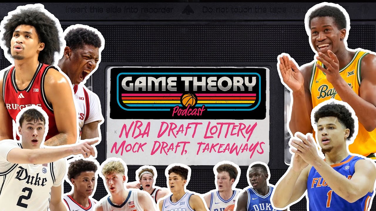 NBA Mock Draft Post 2025 Lottery Show LIVE | Game Theory Podcast with Sam Vecenie