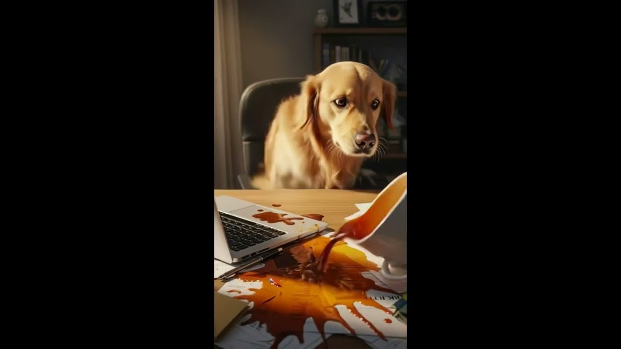 My Dog After 1 Day of Work From Home 😂