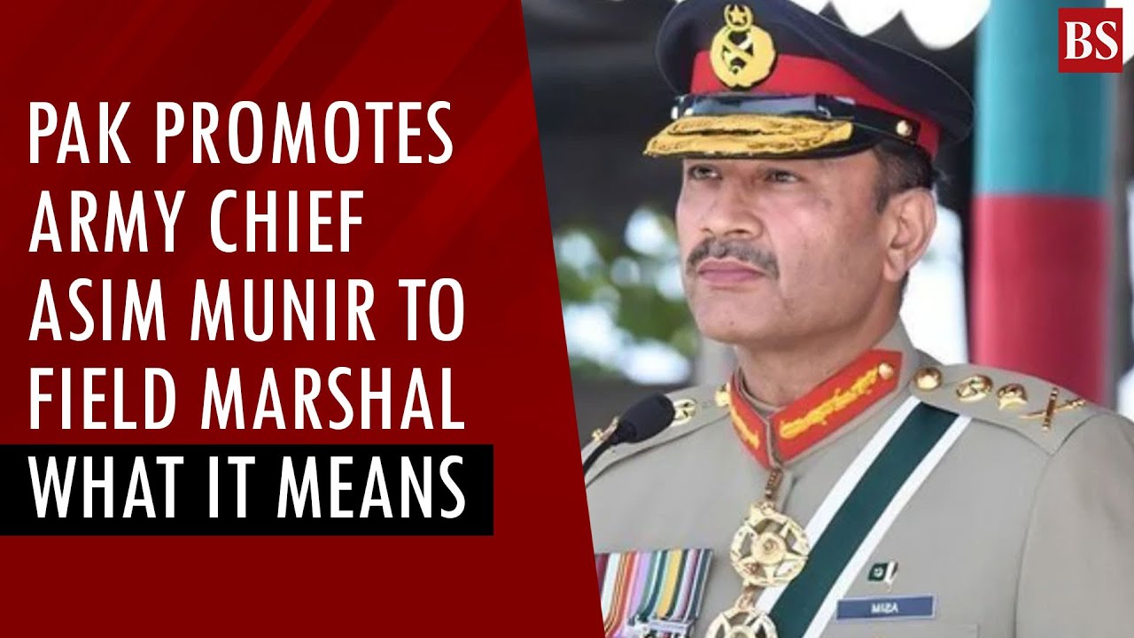 Pakistan promotes army chief Asim Munir to Field Marshal: What it means | Shehbaz Sharif