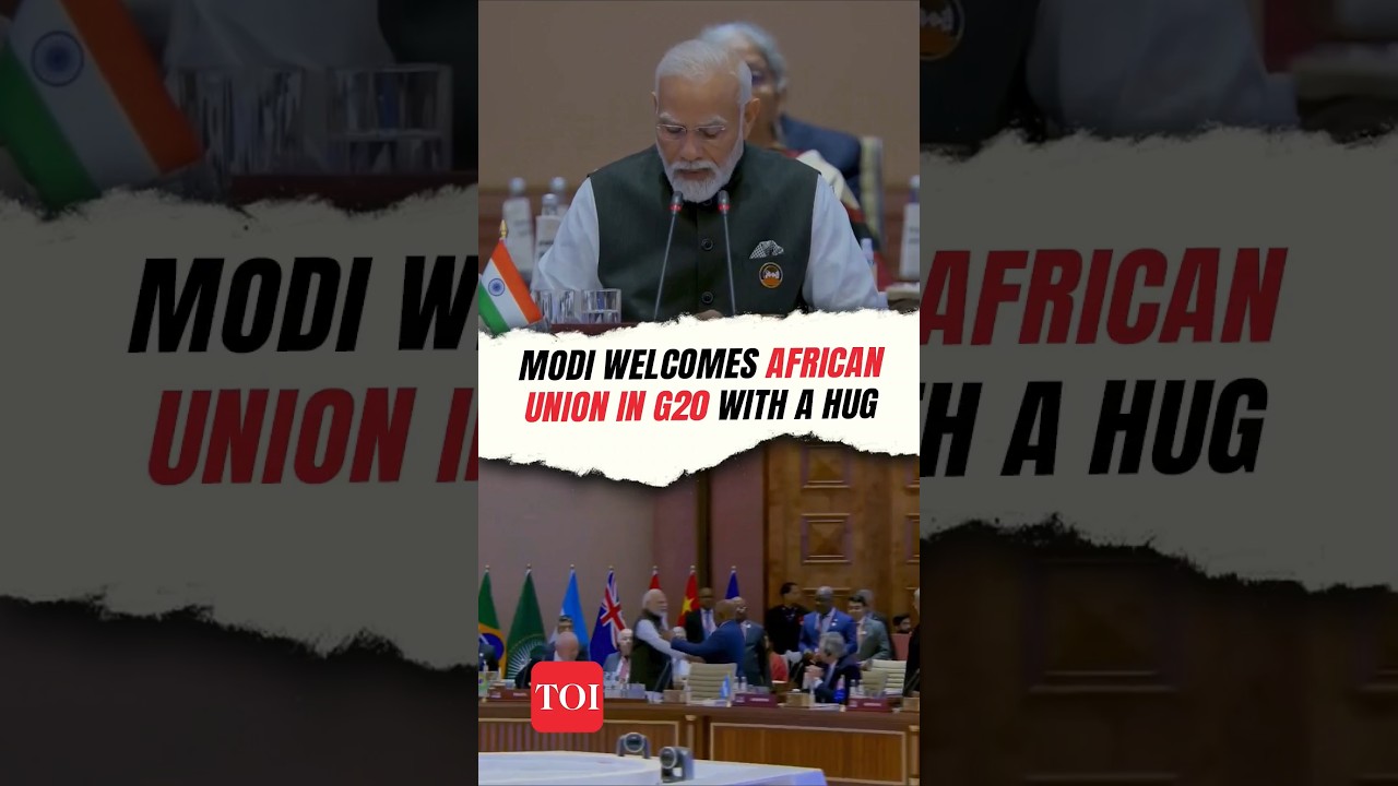 African Union is now a permanent part of the G20 under India's presidency!