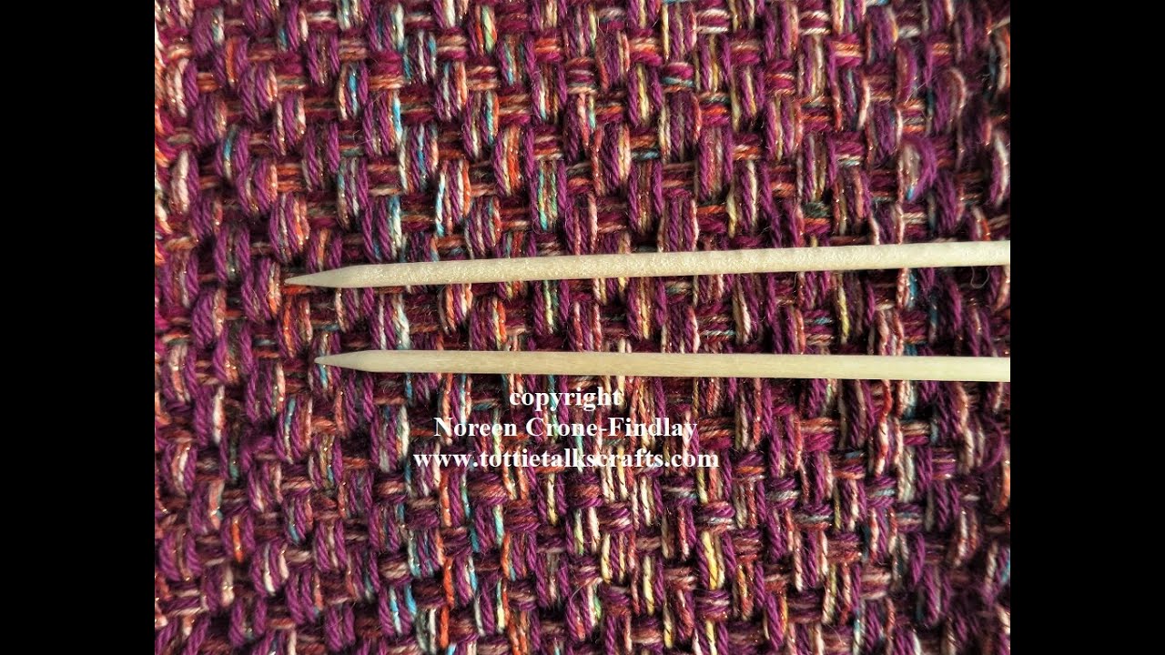 Potholder Loom Weaving- How to Use Shed Sticks when weaving hook is too short and when weaving twill