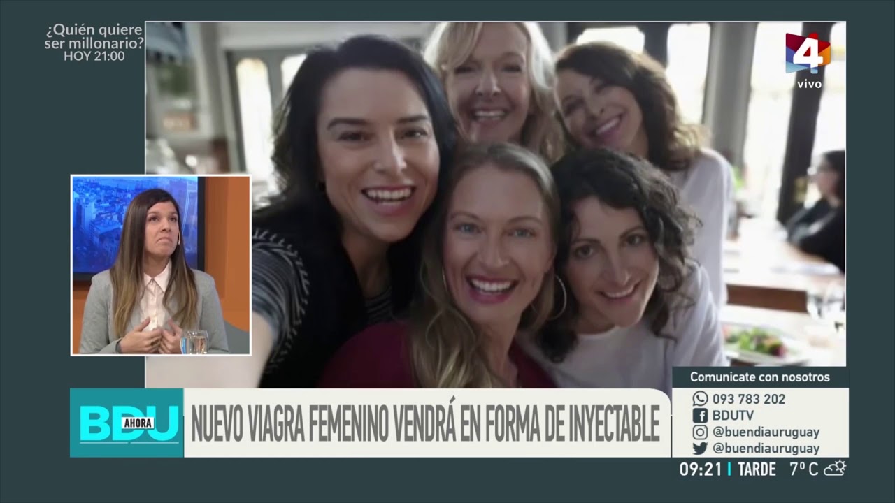 Buen d&iacute;a Uruguay - Conversamos sobre Vyleesi, el nuevo viagra femenino