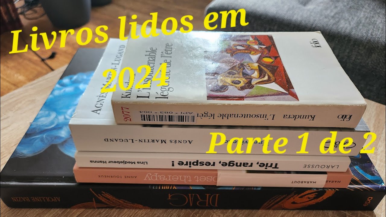 Livros lidos em 2024 - Parte 1 de 2