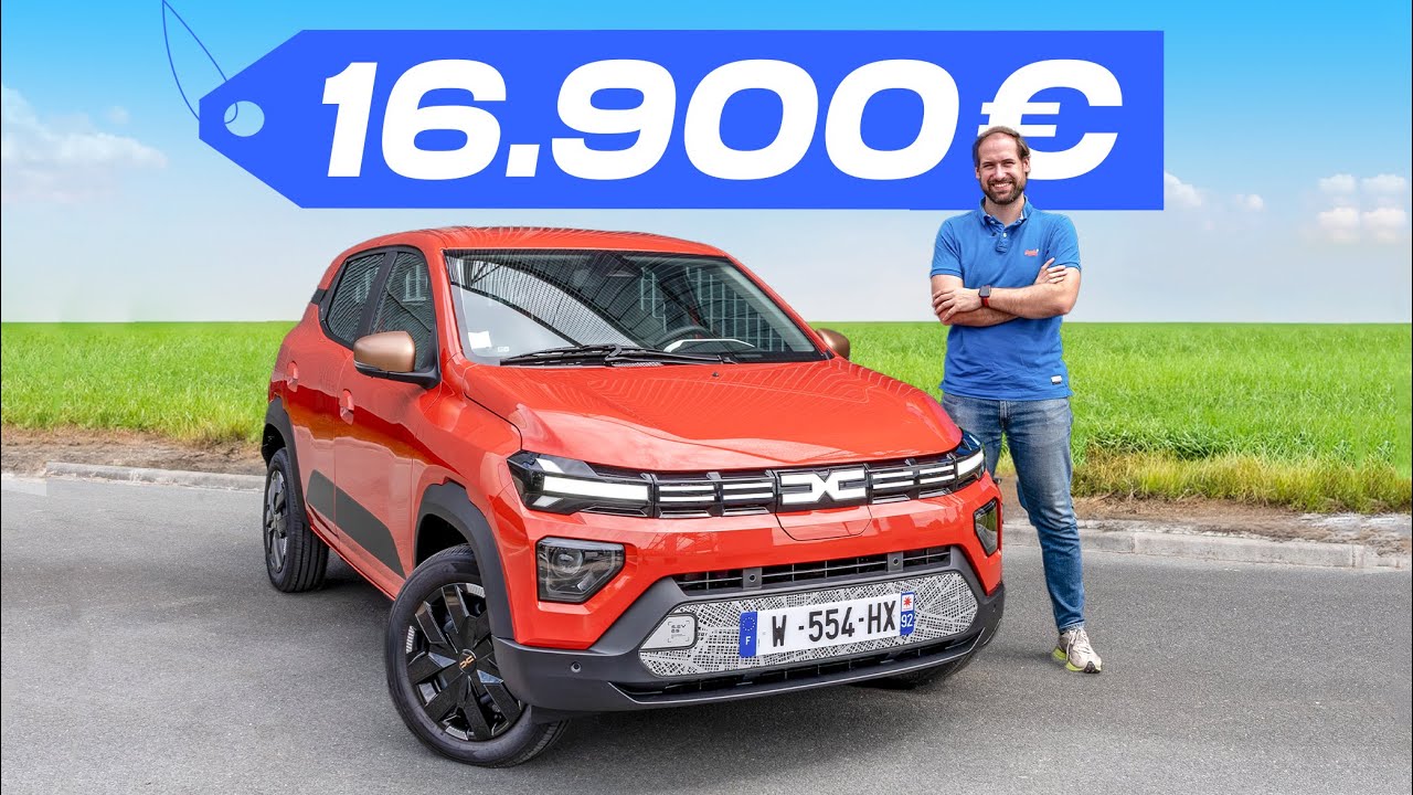 AINDA MAIS BARATO. Teste novo Dacia Spring (2024)