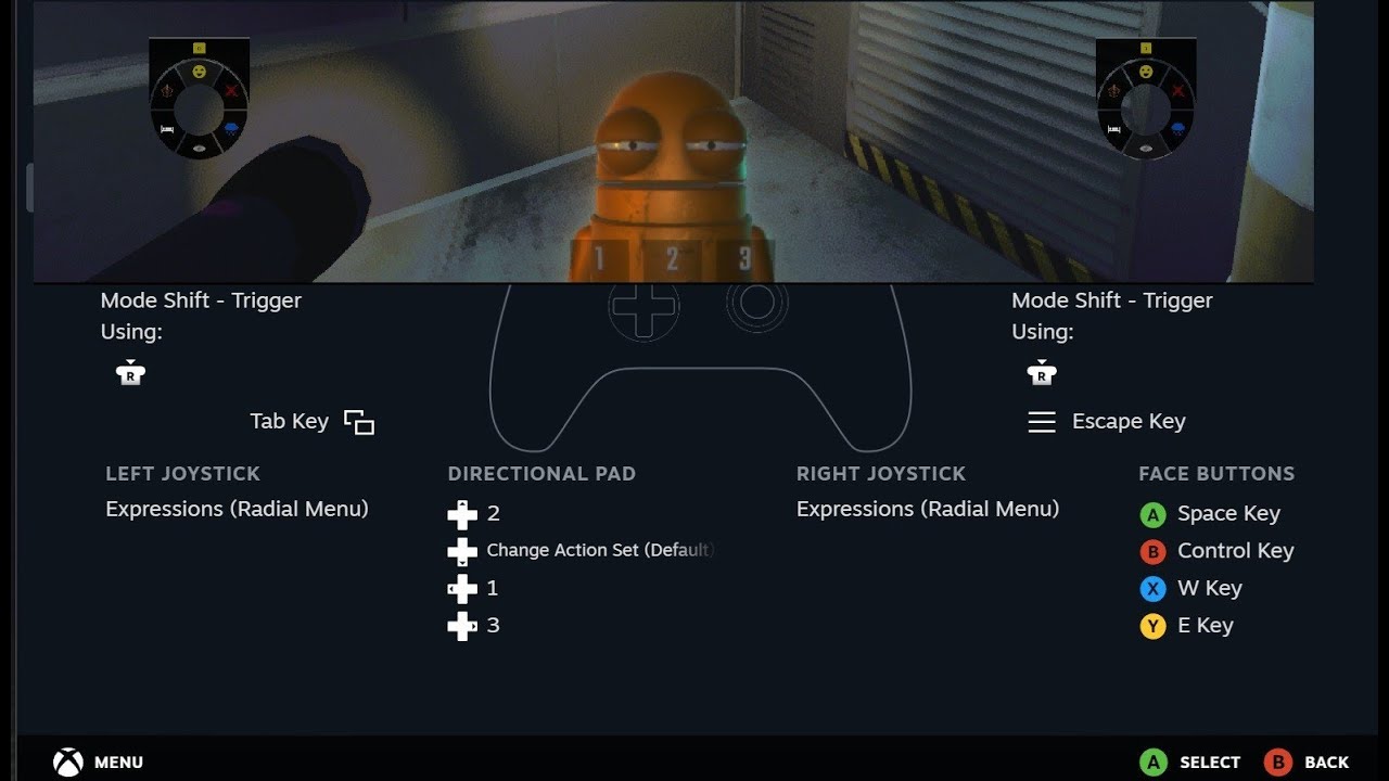 How To: REPO Contoller Setup through Steam Input (Expressions Included)