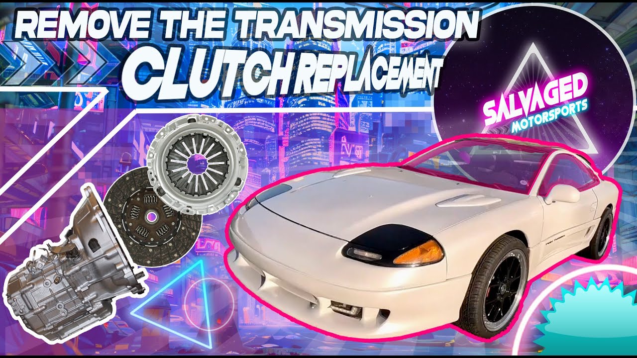 How To: Twin Turbo Stealth Transmission + Clutch Removal Step by Step