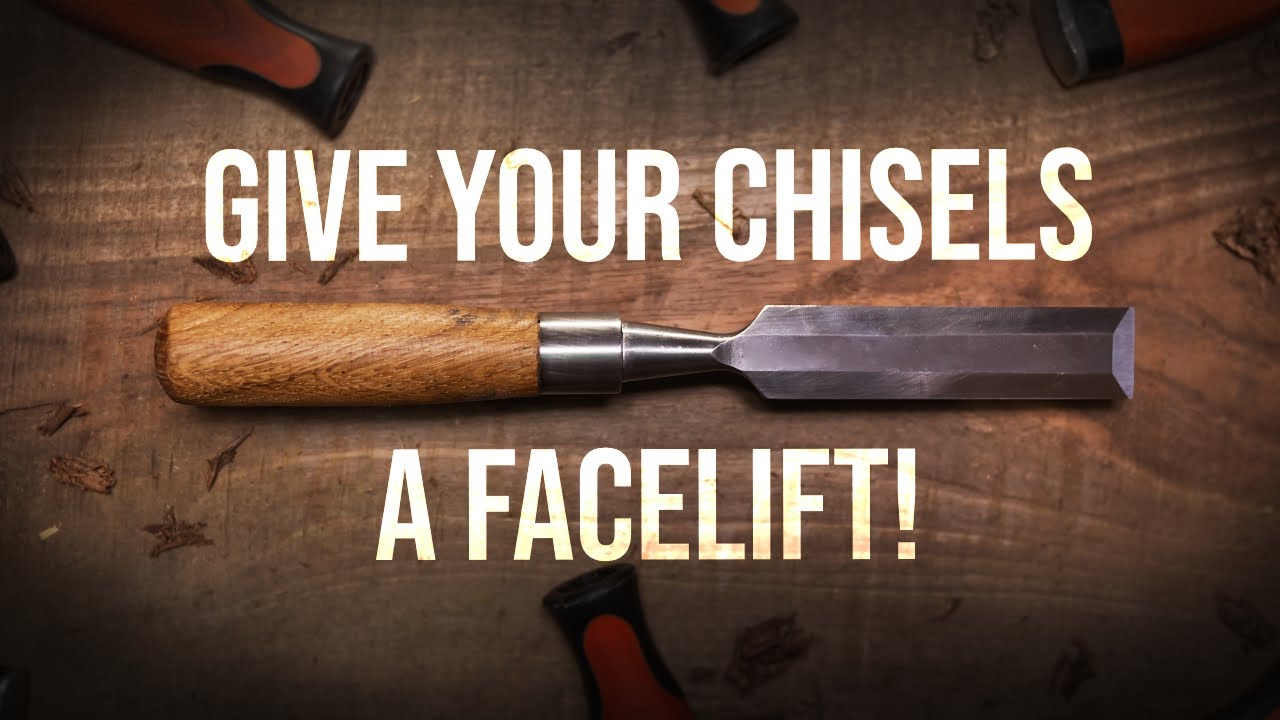 Making New Chisel Handles without a lathe!