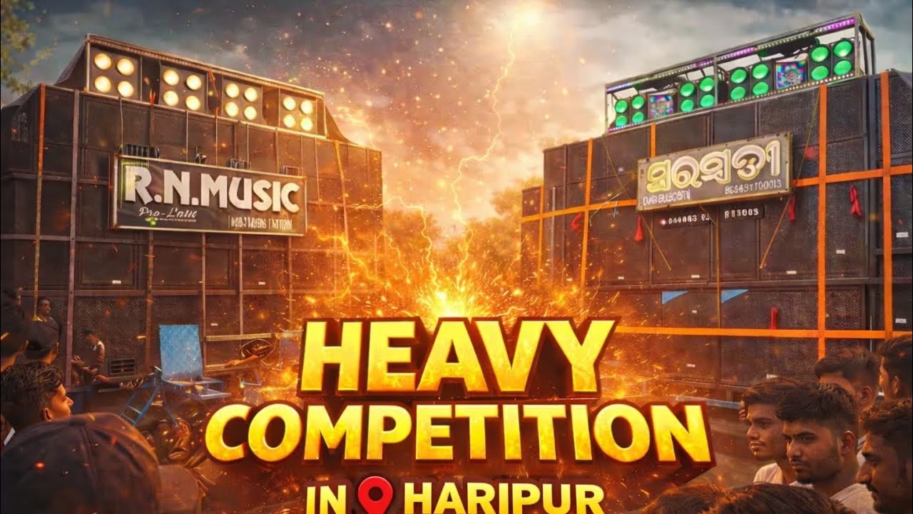 R.N.MUSIC VS SARSWATI MUSICAL KDP COMPETITION 💥IN HARIPUR 🔥
