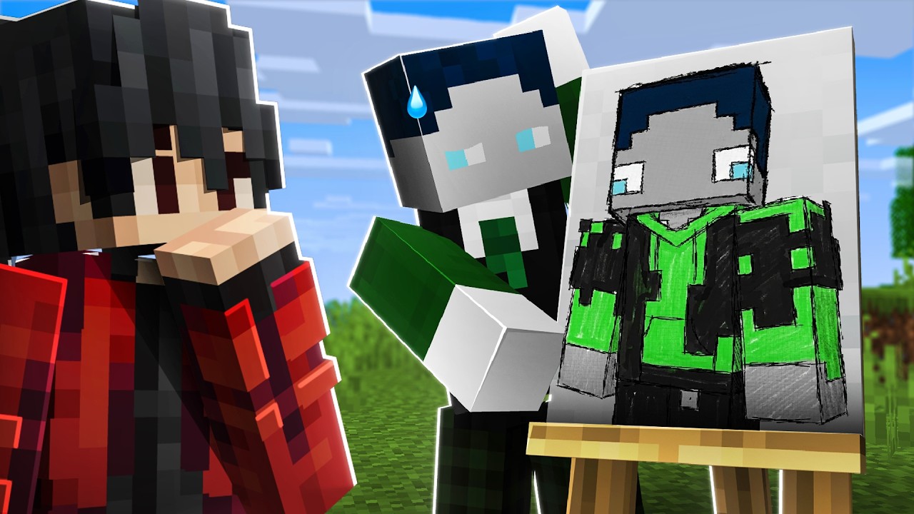 4 YOUTUBER MALEN MINECRAFT SKINS AUS DEM GEDÄCHTNIS!