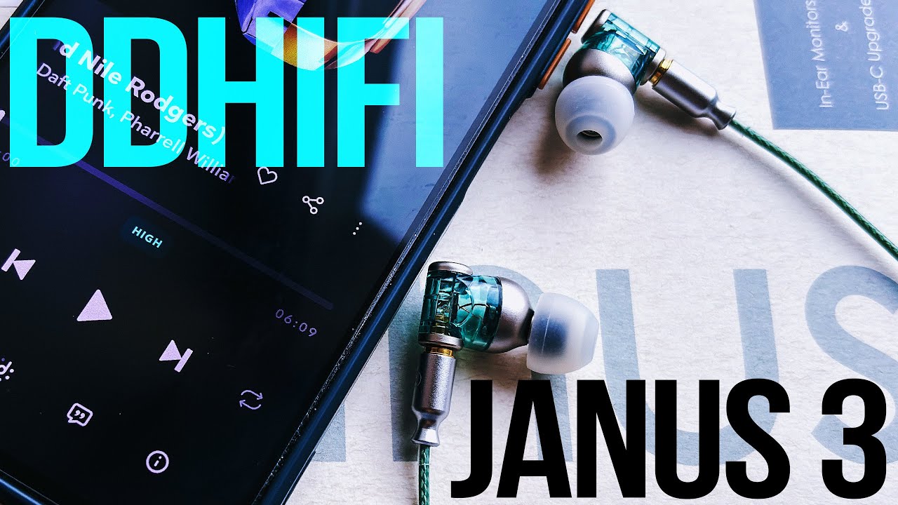 Обзор динамических наушников ddHIFI JANUS 3 - Для истинных ценителей качественного звука!