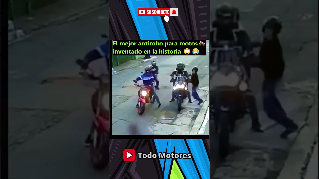 El mejor antirobo para motos jam&aacute;s inventado!