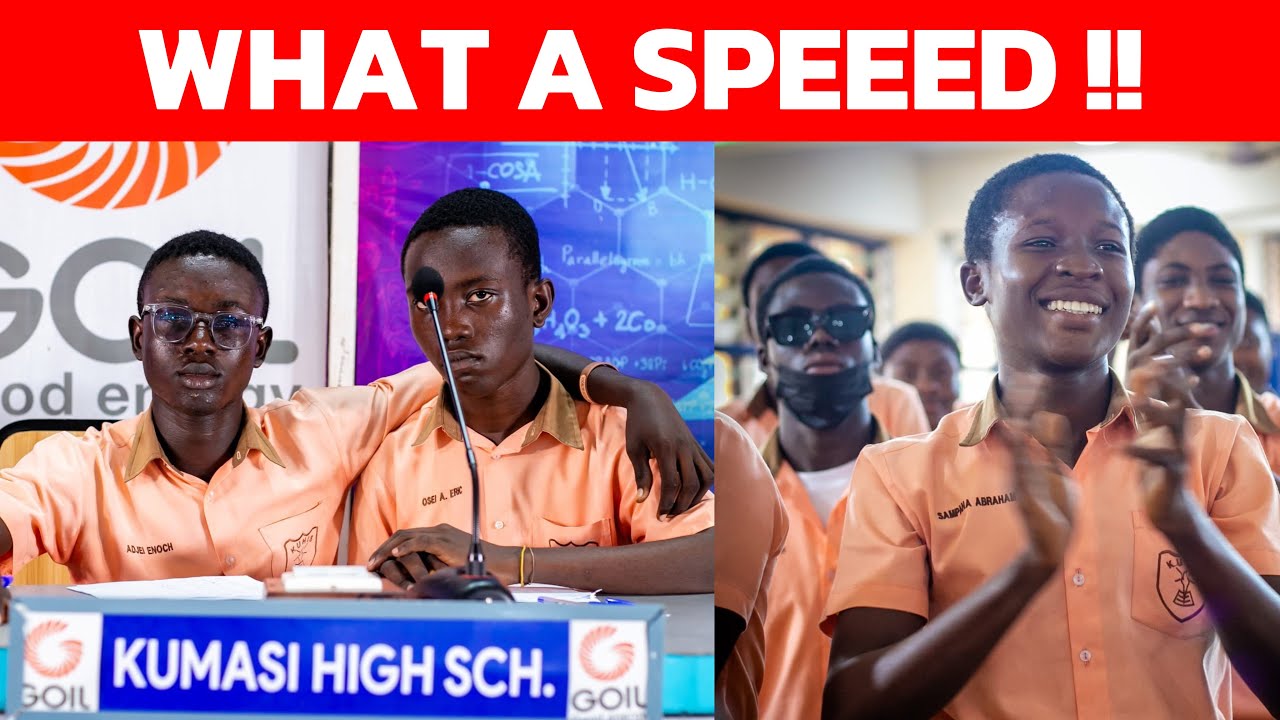 What an Intense Speed Race Dominated By Kumasi High School 🔥 | 