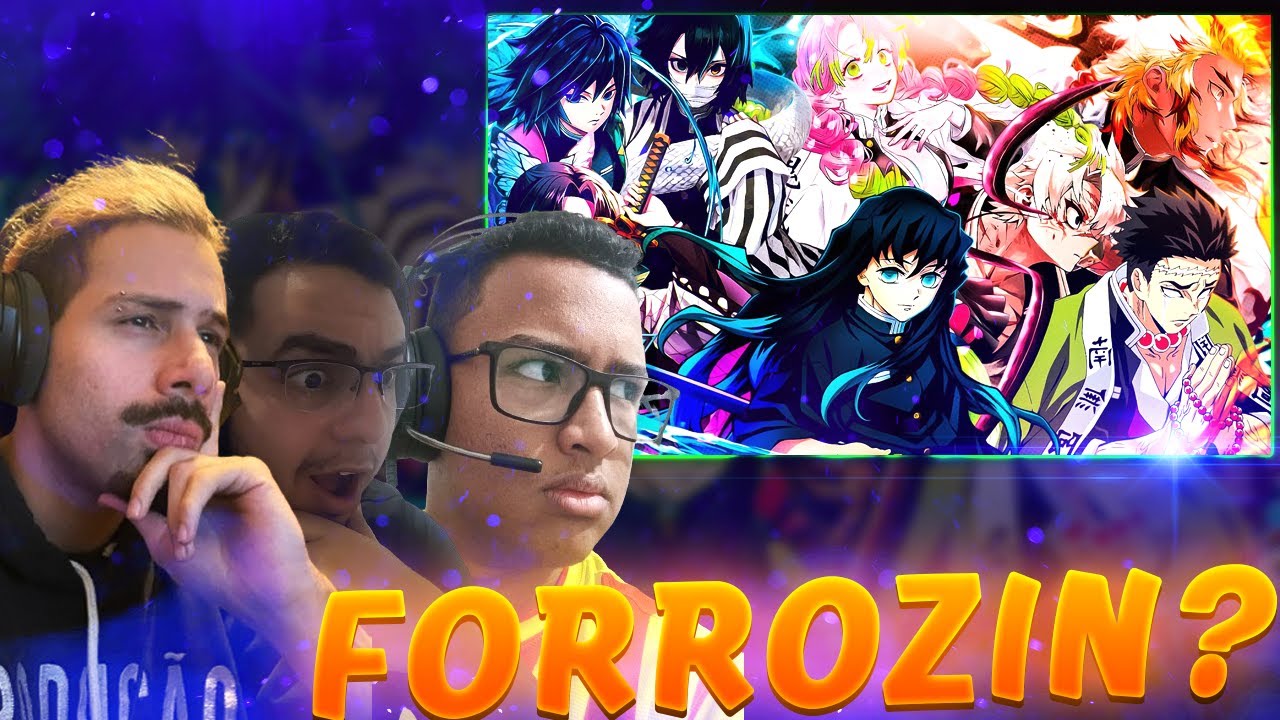 3 AMIGOS REAGEM A Piseiro dos Hashiras-Rodeio dos Pilares Kimetsu no Yaiba | Vitch ‪‪@LairtonTeclas‬