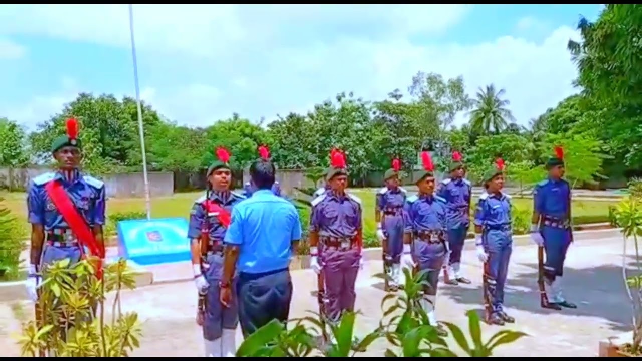 Guard of Honour.(1 Odisha Air Sqn Flying Ncc) #ncc #airforce #airncc @allindanccfriends