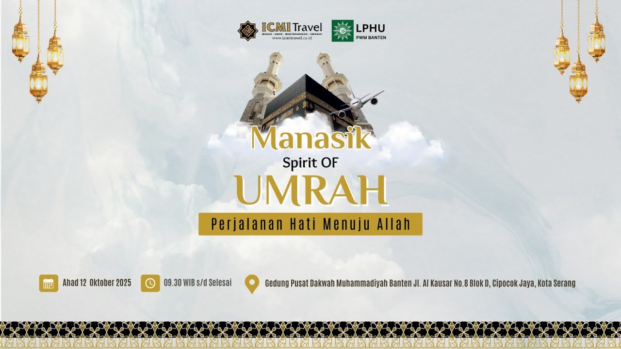 LIVE STREAMING MANASIK UMROH BERSAMA ICMI TRAVEL