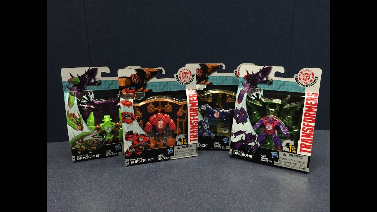 Transformers: Robots in Disguise - MINICONS Wave 1