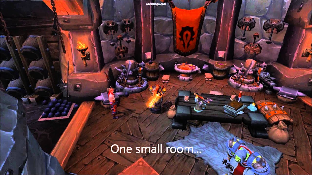 Horde and Alliance Garrison Comparison