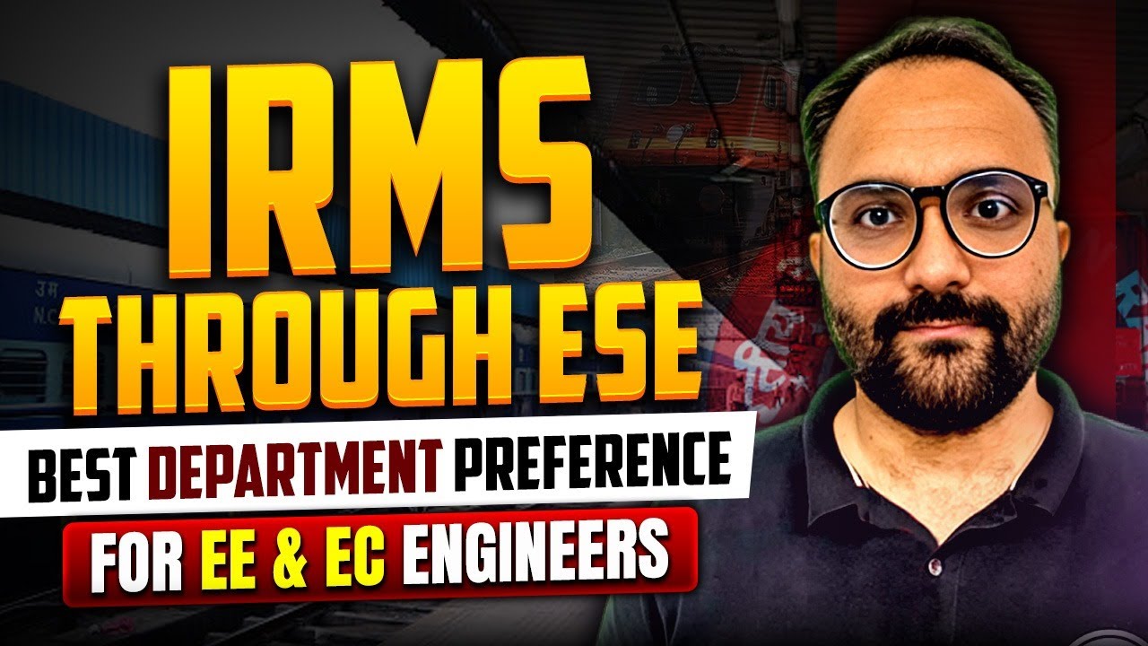 How to Choose the Department for IRMS through ESE | Best Department Preference