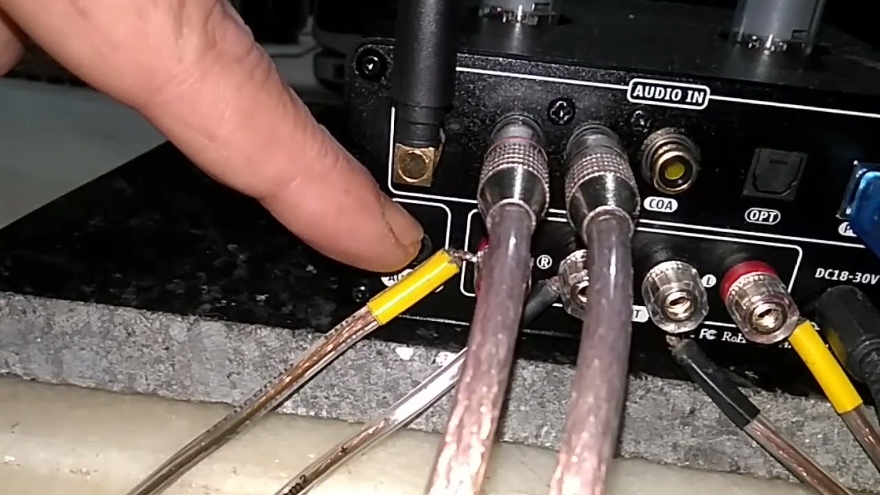 Amplificador AIYIMA T-9 e sua ótima conectividade