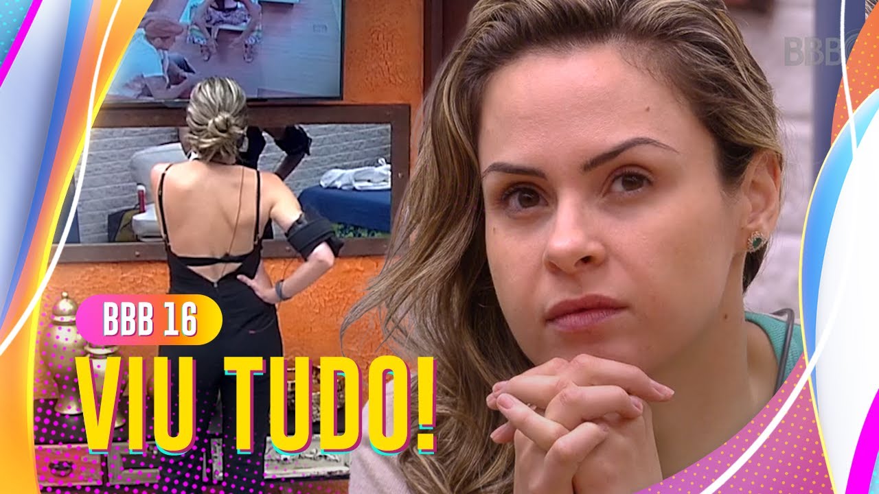 ANA PAULA VÊ JULIANA, RENAN E DANIEL FALANDO MAL DELA E MUITO MAIS NO QUARTO SECRETO! 💥 | BBB 16