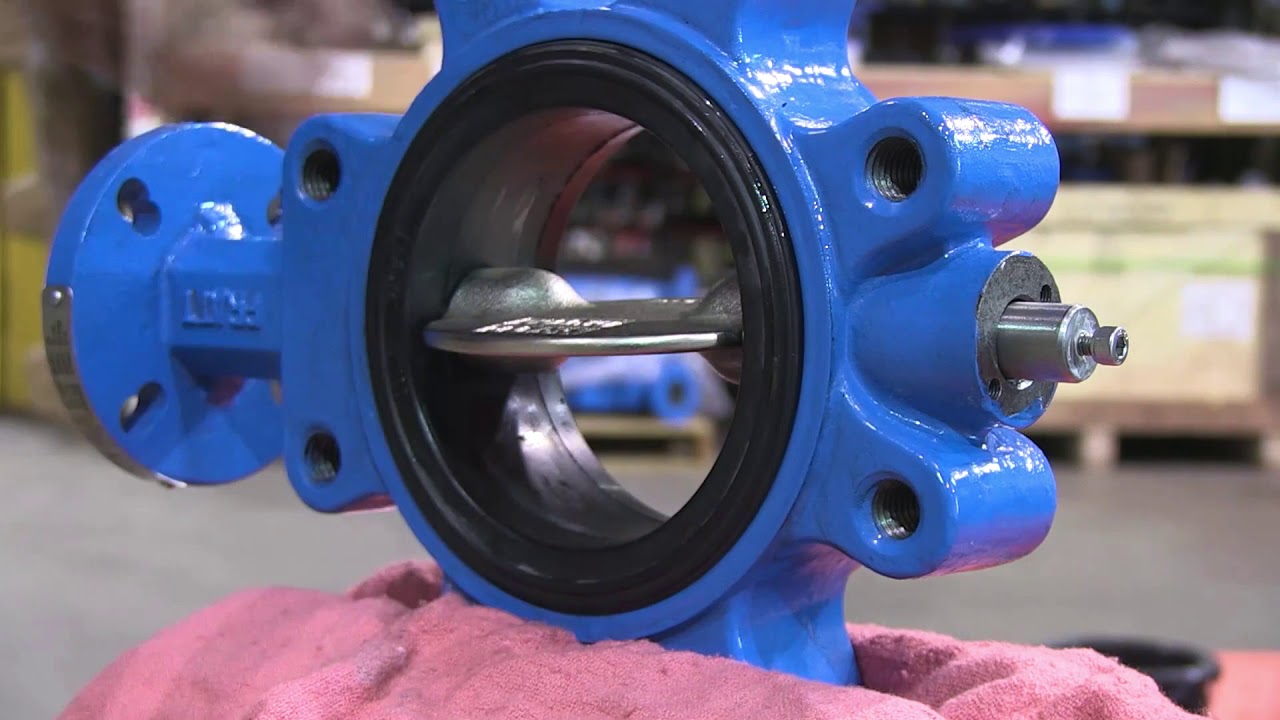 Assembly of the Pratt Industrial BF Series Butterfly Valve