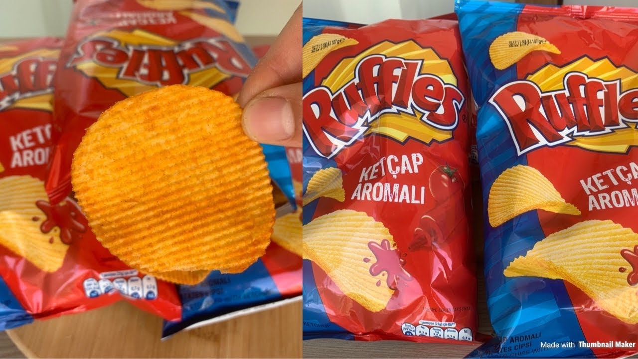 EVDE KETÇAPLI RUFFLES TARİFİ!!!