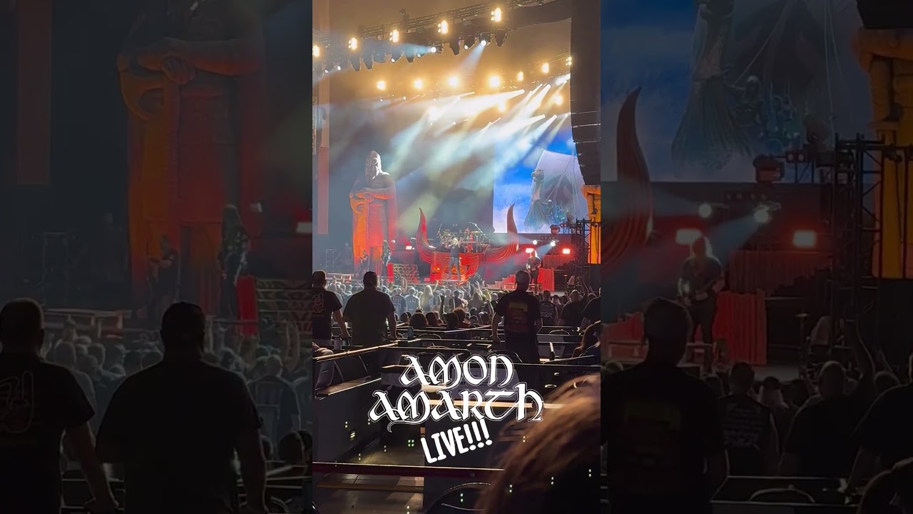 Amon Amarth LIVE!!! #metal #music #concert
