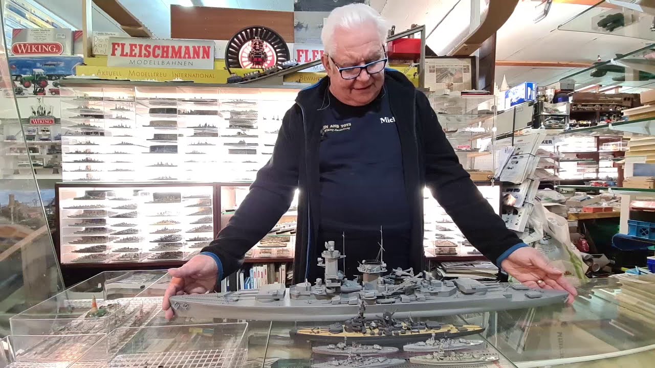 Panzerschiffe von Wiking von 1:1250 bis zu 1:200