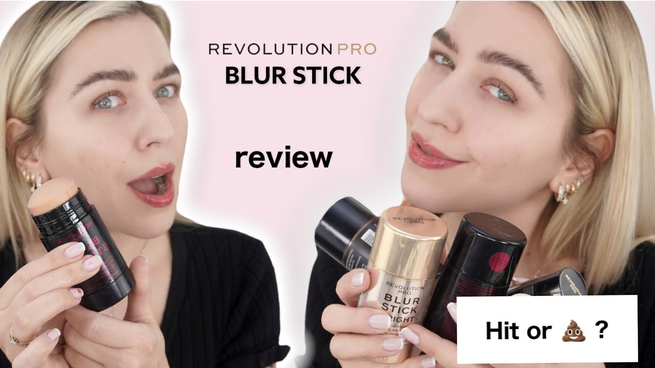 Revolution Pro BLUR STICK primer REVIEW. I've tried all new BLUR PRIMERS - hit or miss?