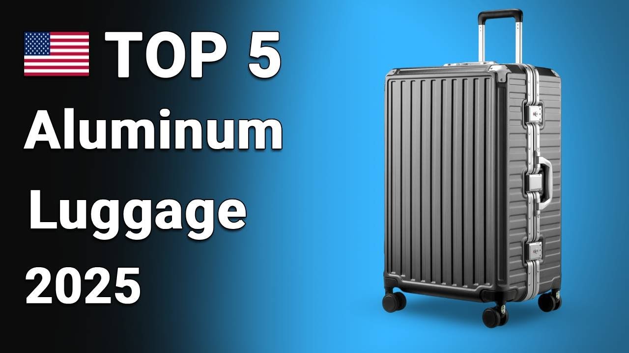 TOP 5 Best Aluminum Luggage 2025