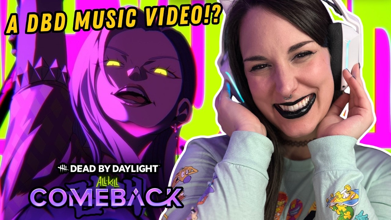 DBD HAS AN OFFICIAL MUSIC VIDEO!? 💜 Dead by Daylight | 'NO ESCAPE (feat. Kevin Woo)' | REACTION