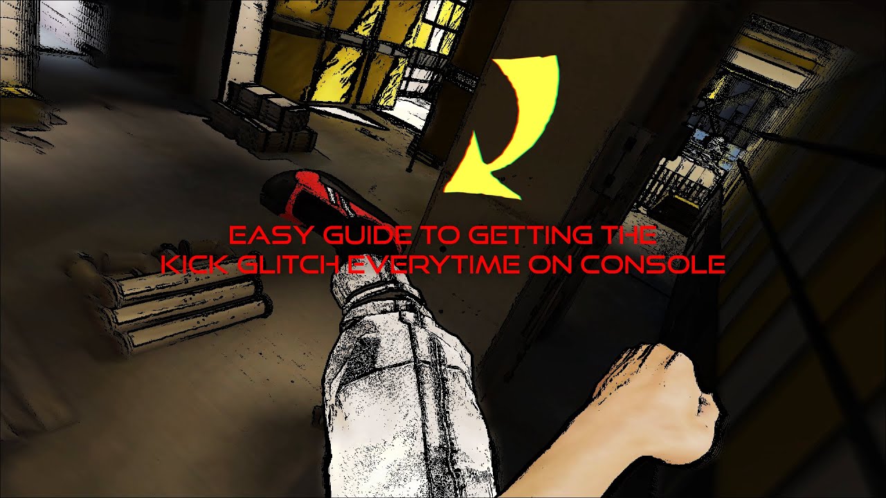 Mirror's Edge - Consistent Method to getting a Kickglitch on Console