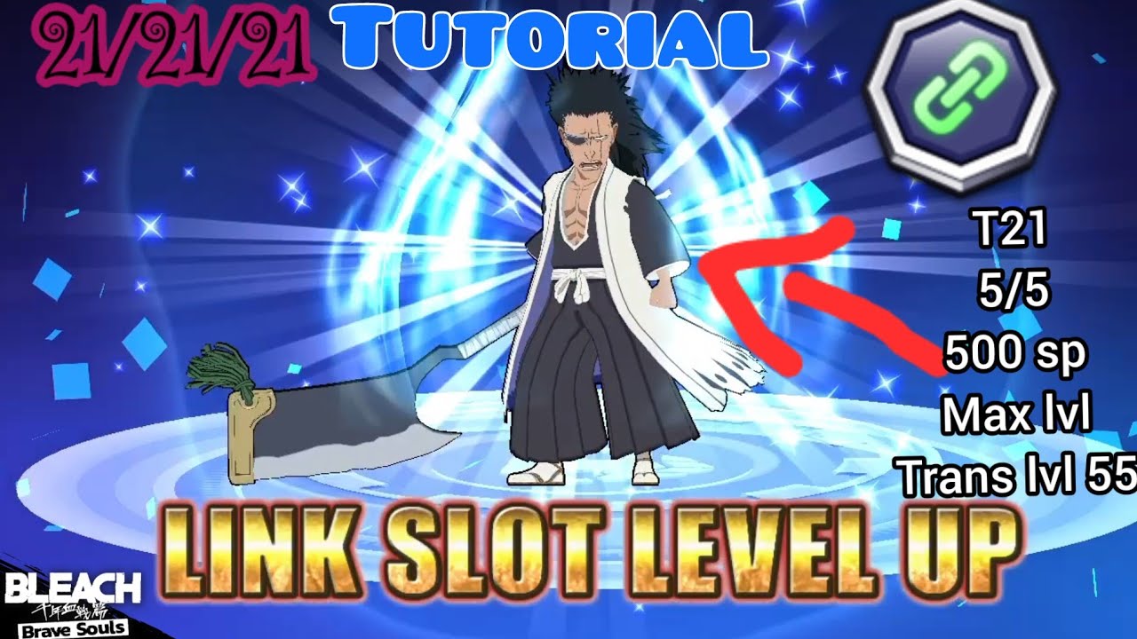 Link slot 21/21/21 t21 tutorial. How do I get it? Bleach Brave Souls #bravesouls #bbs #ichigo