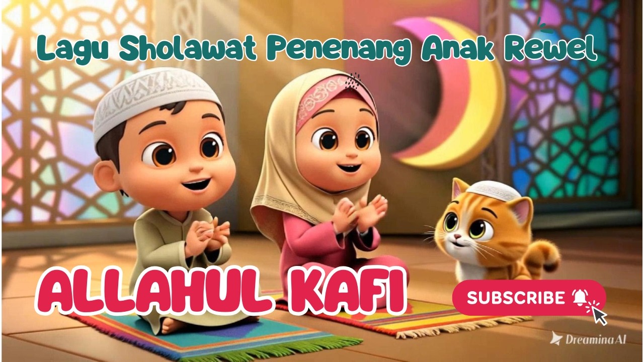 Sholawat Anak Ceria Allahul Kafi | Yuk, Senyum Lagi Bersama Animasi 3D Sahabat Kecil!
