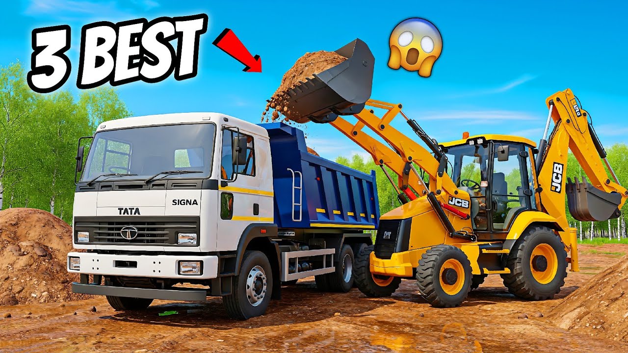 I Can't Believe This Is Mobile! 🤯 Top 3 Ultra Realistic Construction Games (Handcam)