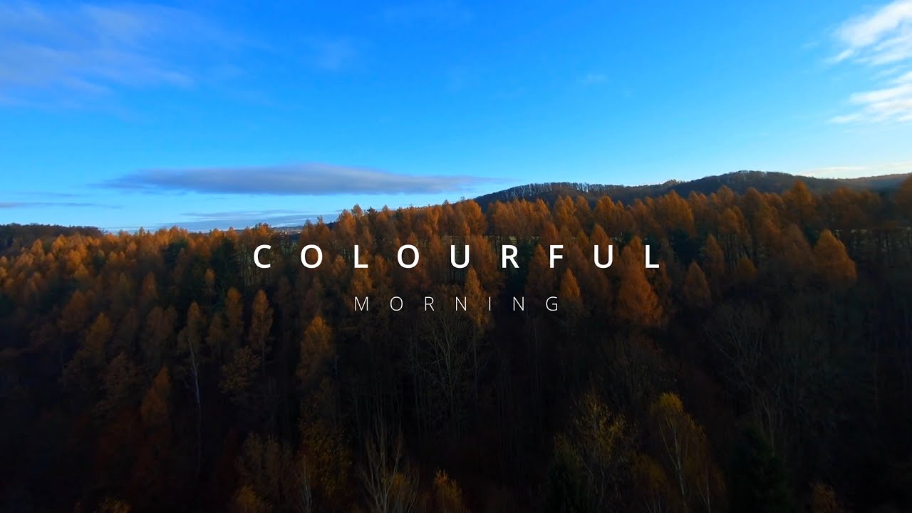 Colourful morning | Cinematic FPV