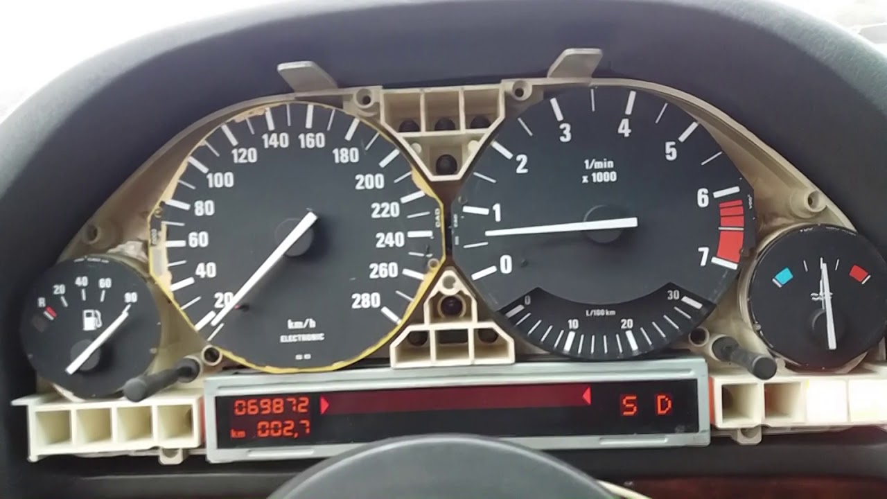 Неисправности EML BMW E32