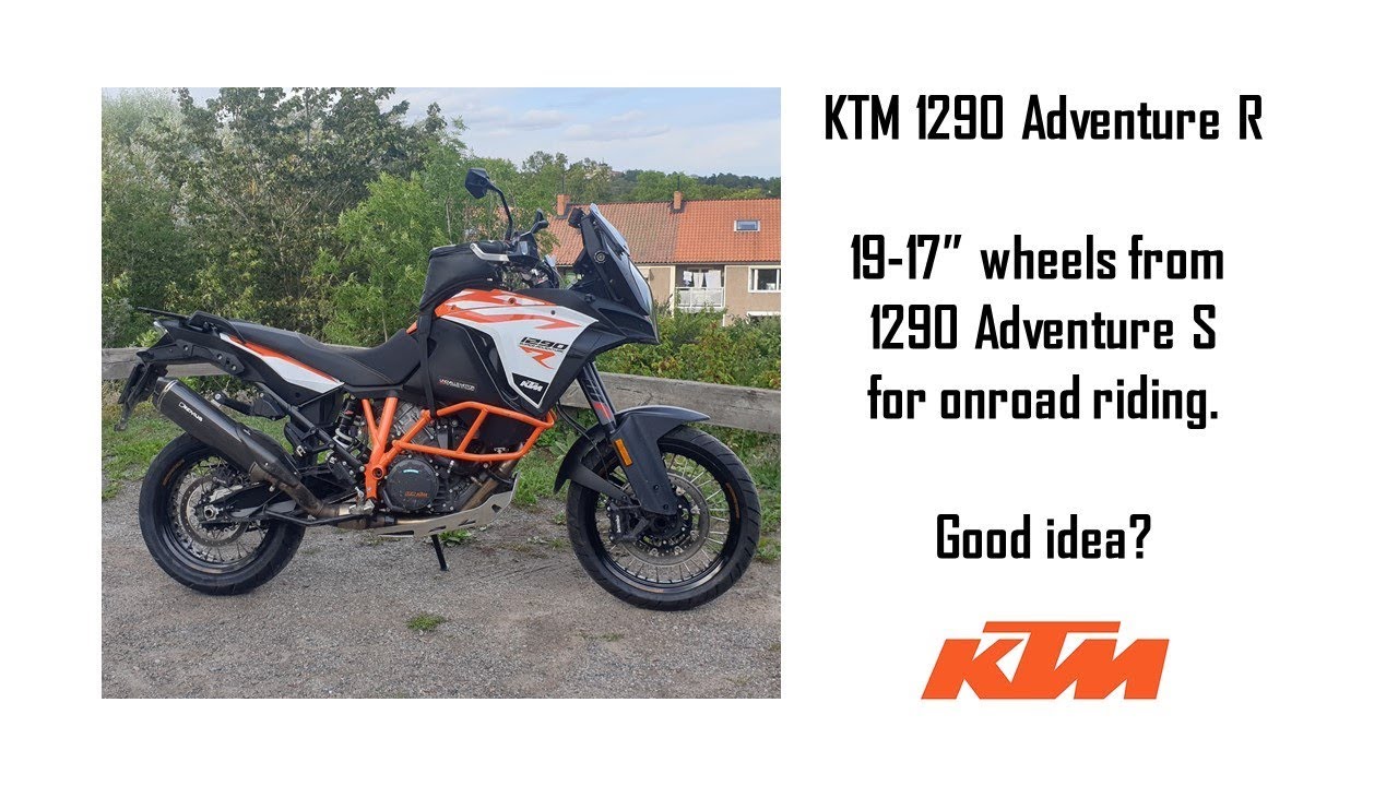 1290 Super Adventure R with 19/17 wheels from 1290 S