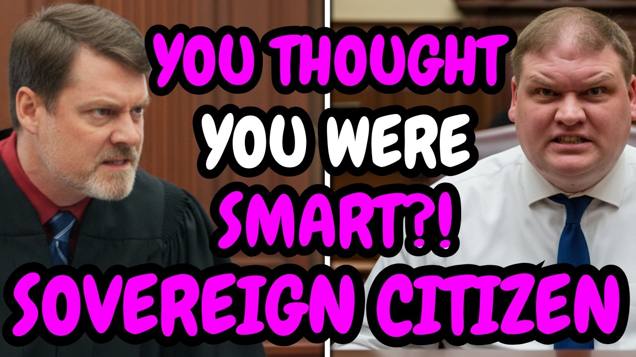 Judge DESTROYS SOVEREIGN CITIZEN After He Admits Destroying Evidence