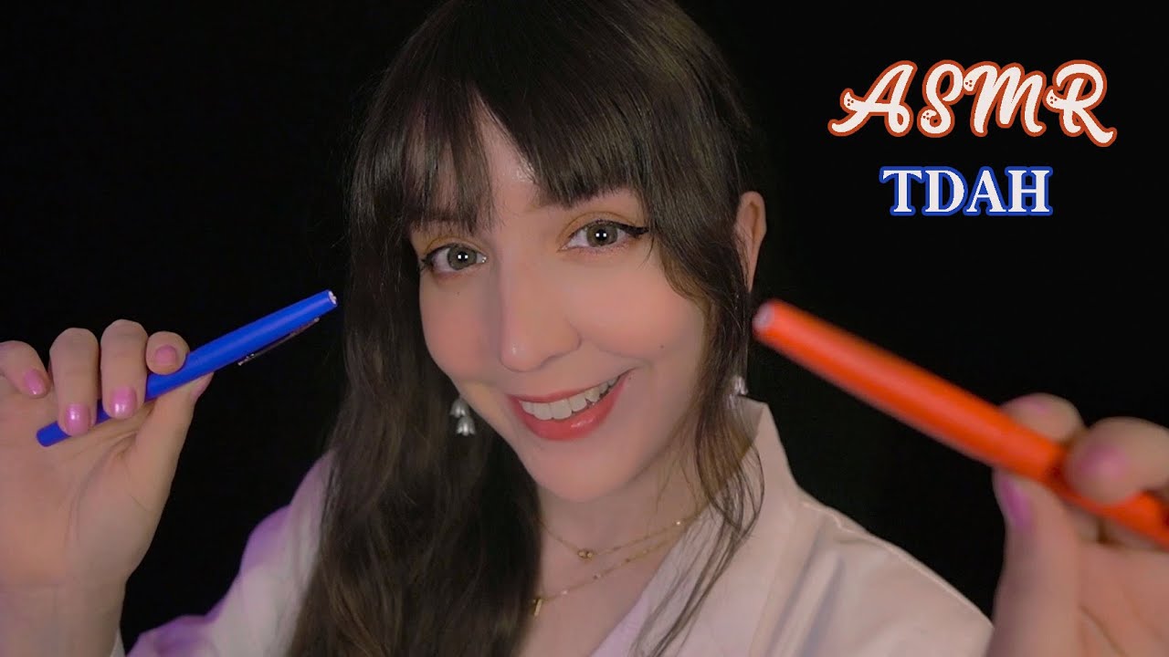 ⭐ASMR Test de TDAH 🎧 [Sub] Examen de ATENCIÓN Para Dormir