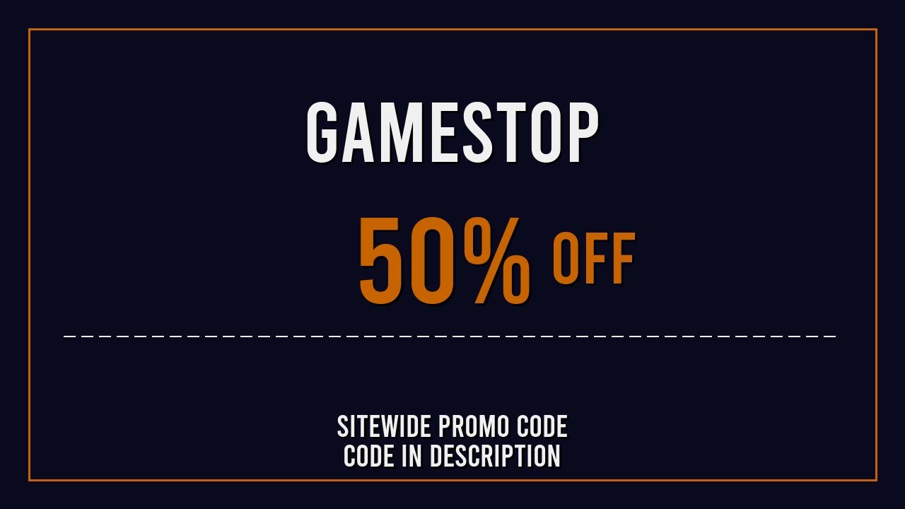 GameStop Discount Code 2025 May