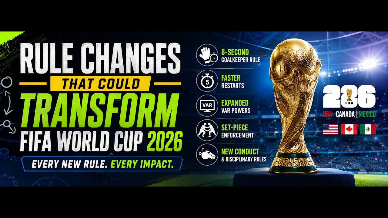 Rule Changes That Could Transform FIFA World Cup 2026