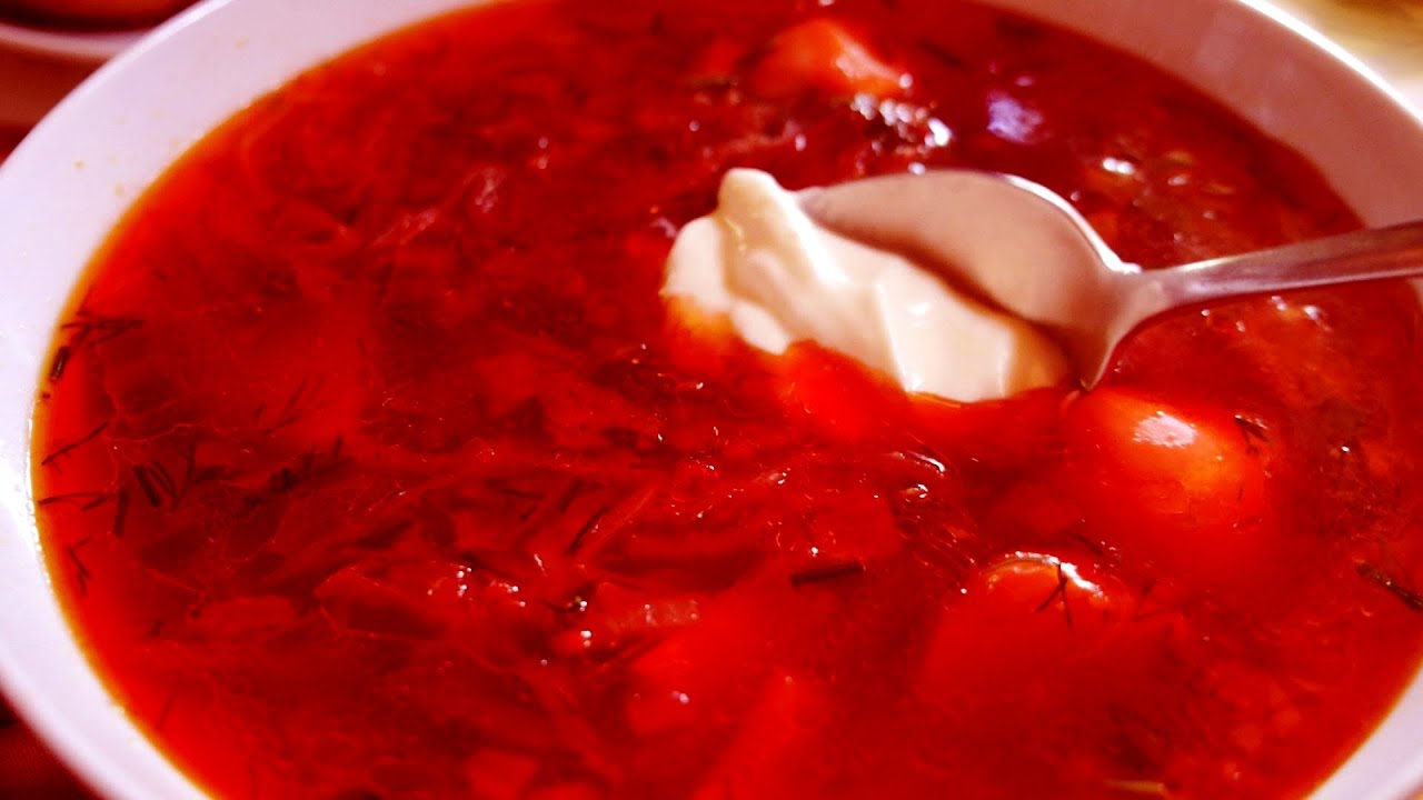 СУПЕР ЧЕРВОНИЙ БОРЩ 🔴 Секретний інгредієнт в селі 🇺🇦 Український червоний борщ