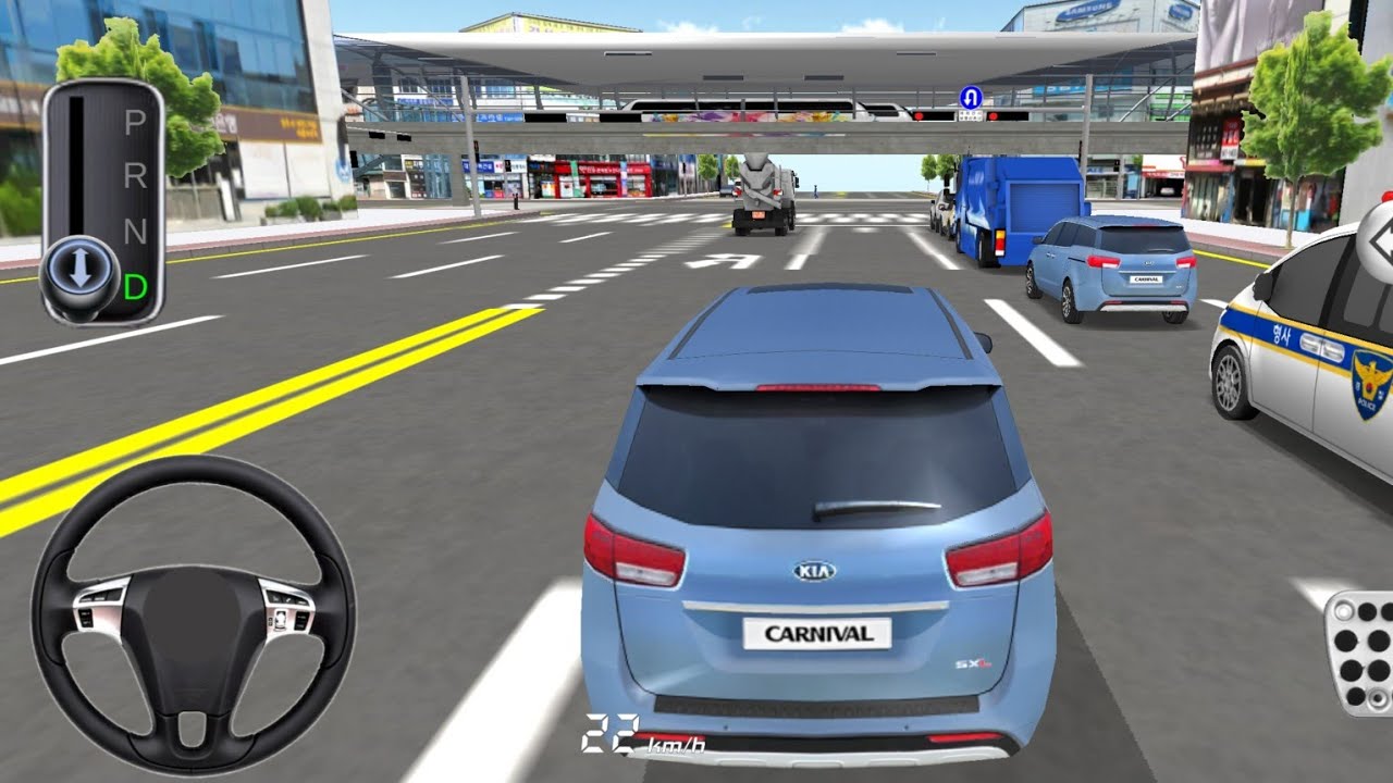New Car⚡ Band New Police Car parking Garage 3D driving class Washim Best Gameplay Video,, ll