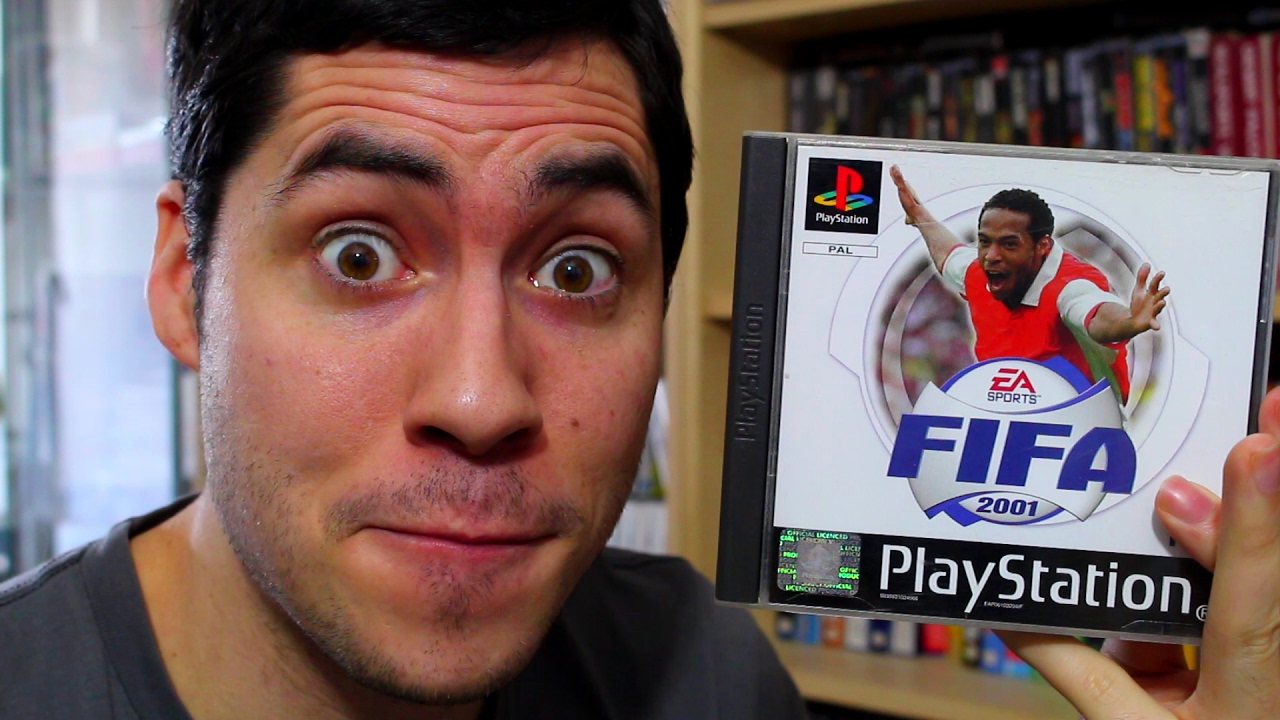 Je joue à FIFA sur PS1