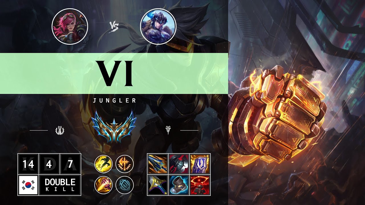 Vi Jungle vs Sejuani - KR Challenger Patch 14.14