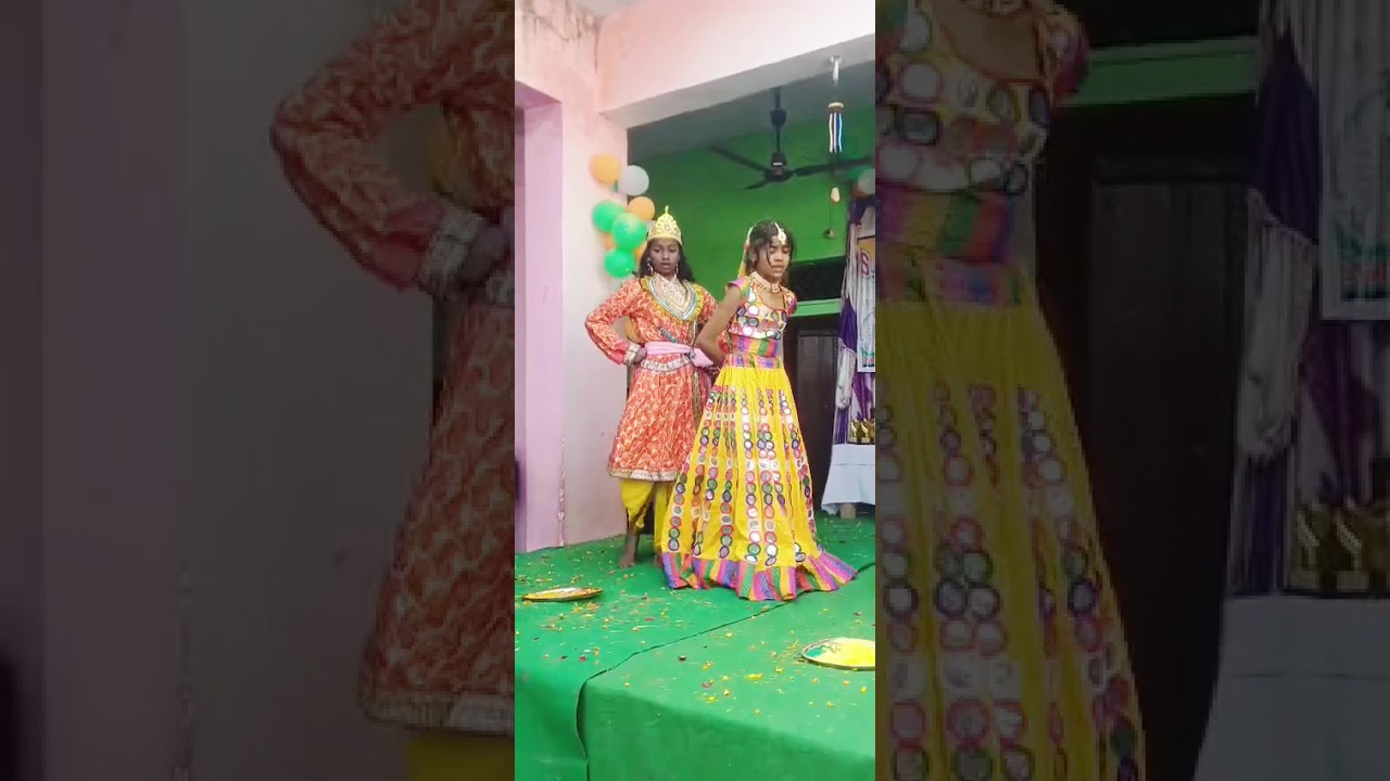 Holi celebration with Radhe Krishna